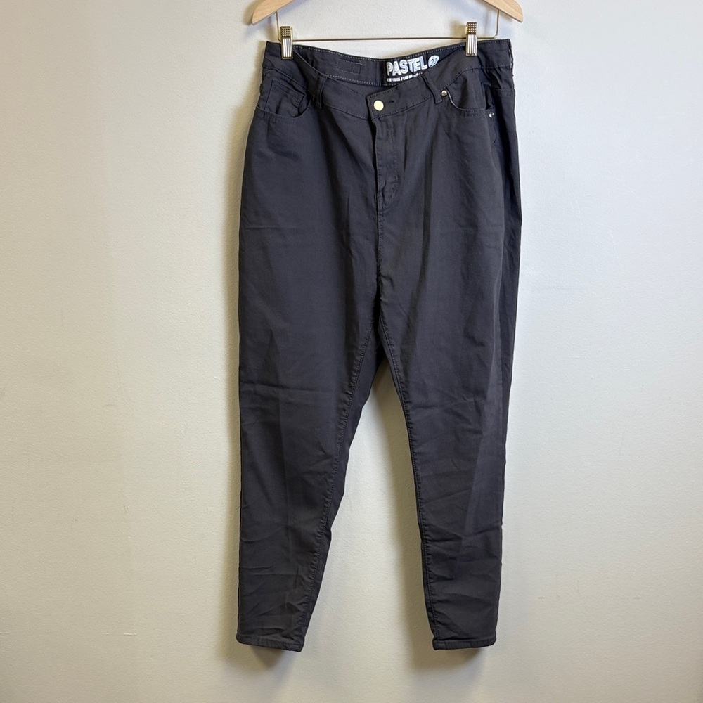 Pastels Charcoal Trousers